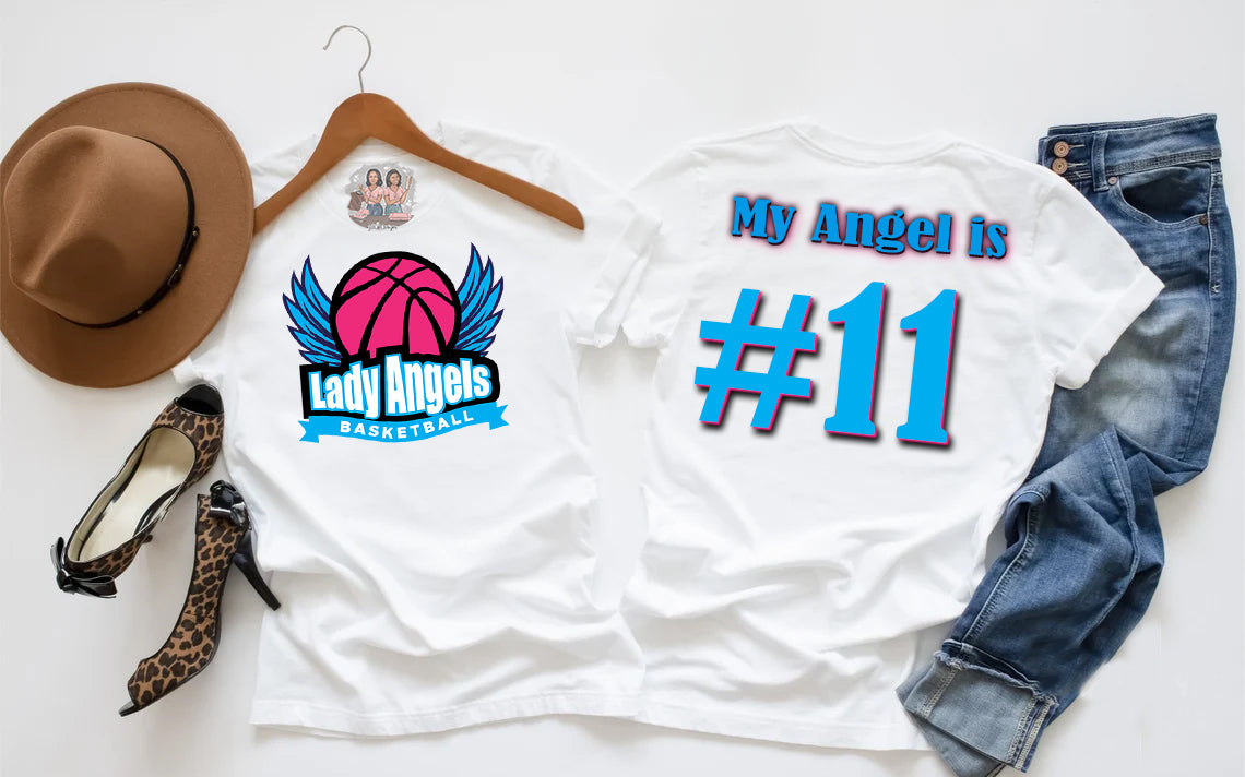 Lady Angels Player Tee (Middle School)