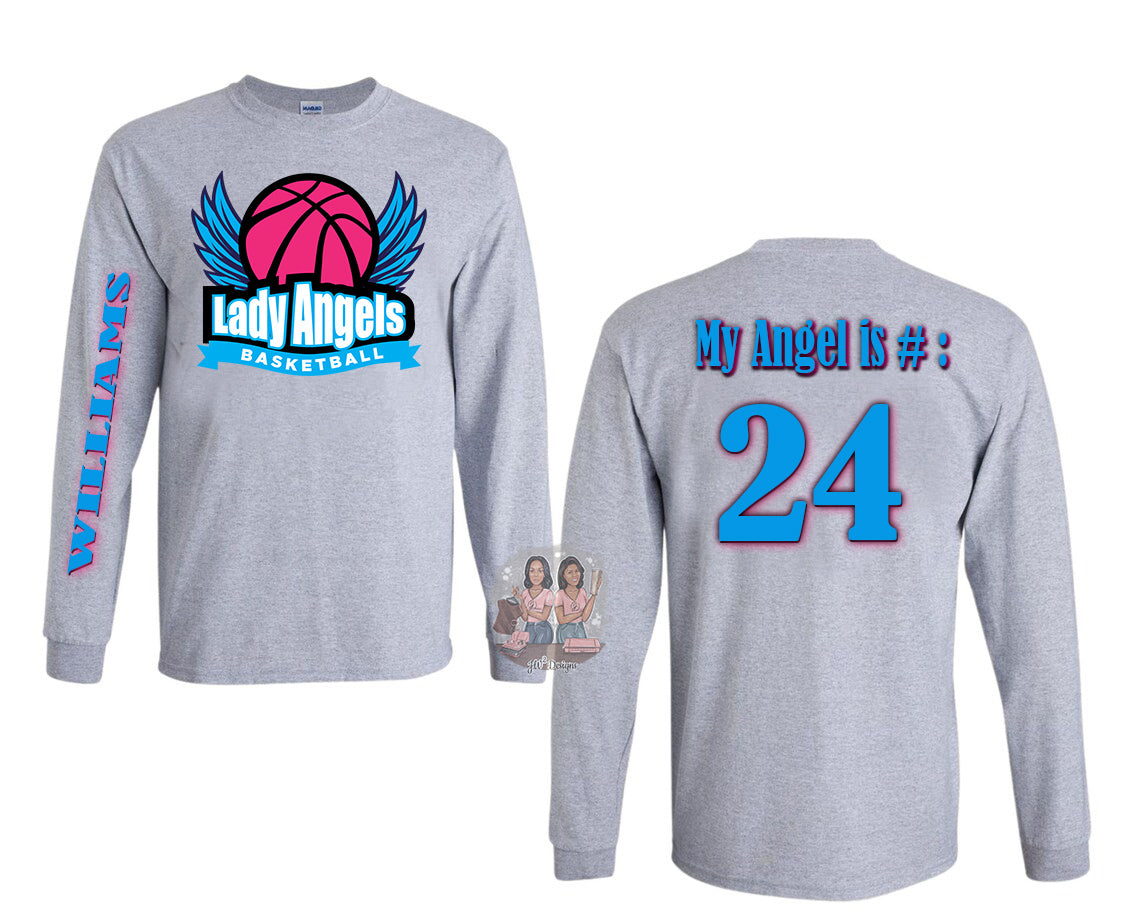 Lady Angels Player LS Shirt - HS