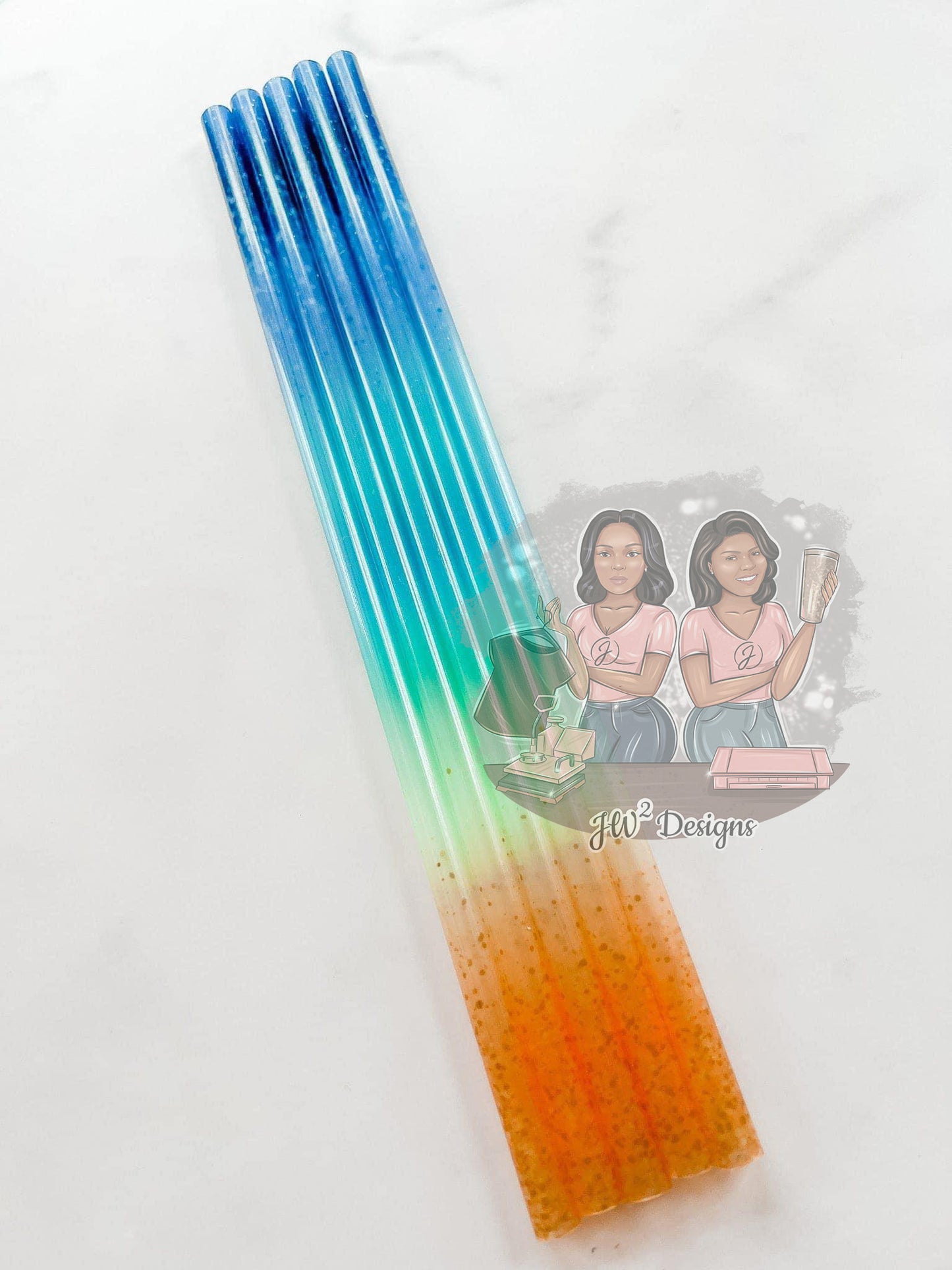 Beach Ombre Straw