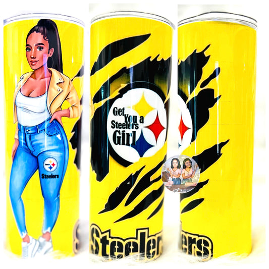 Get a Steelers Girl Tumbler