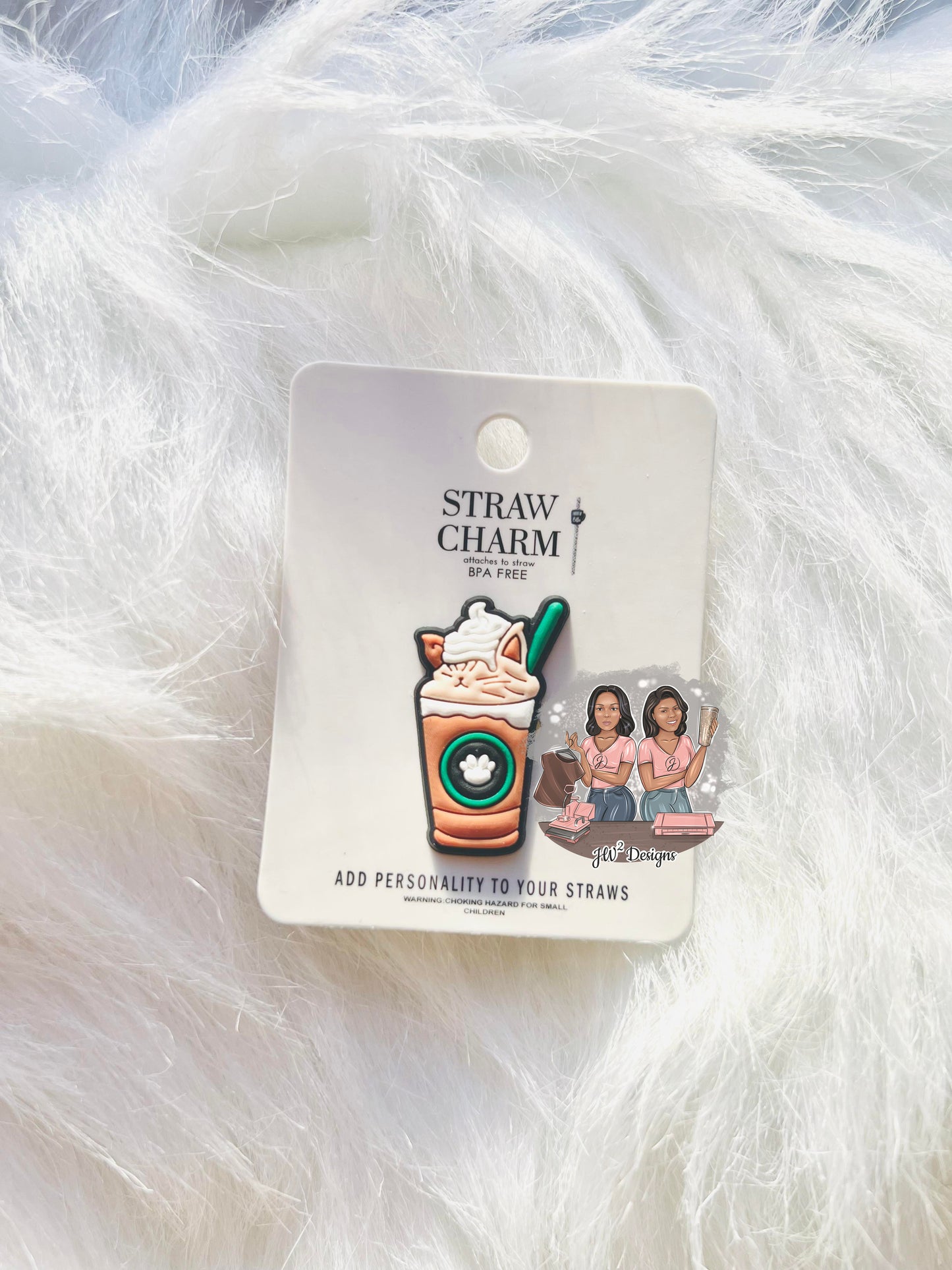 Coffee Paw Charm