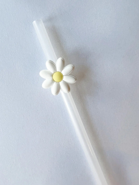 Daisy Straw Charm