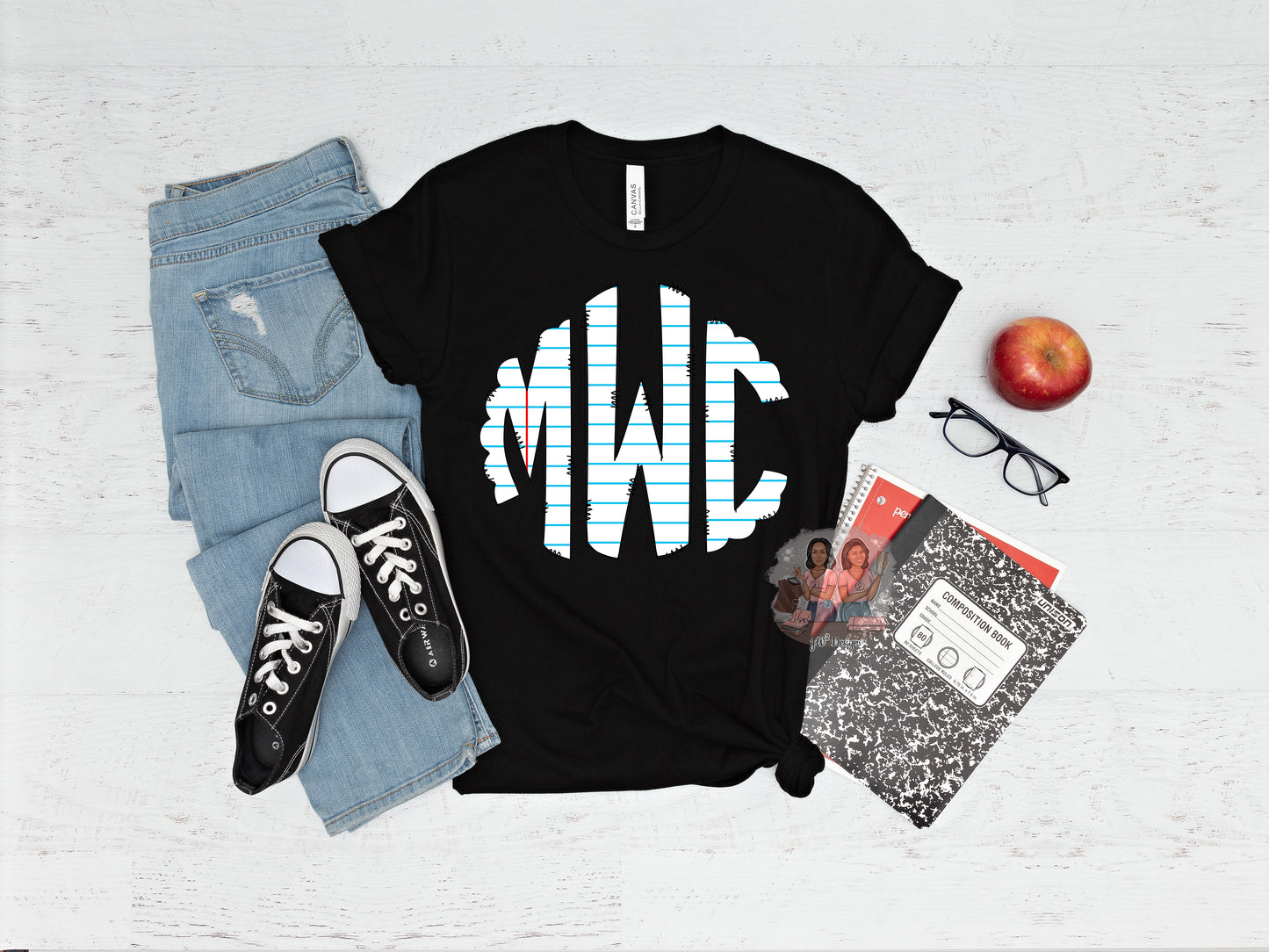 Monogram School Shirt