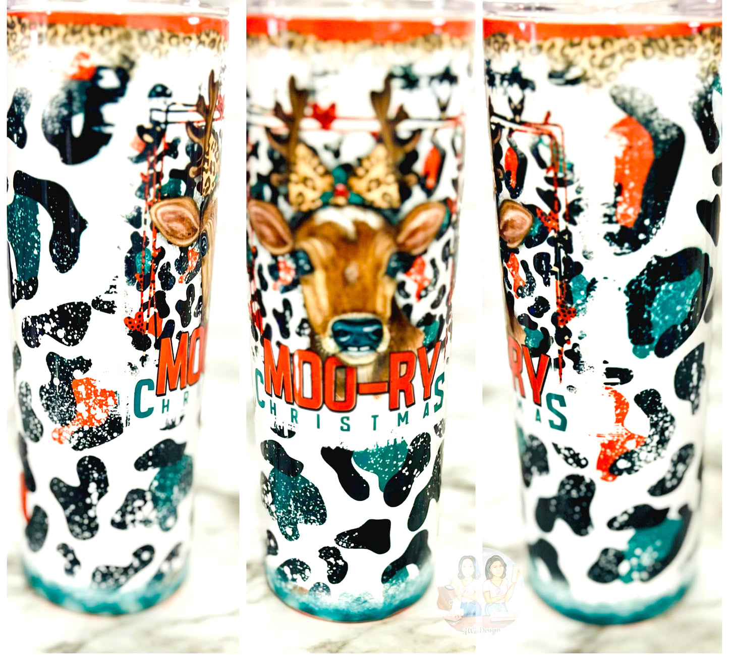 Moo-ry Christmas Tumbler